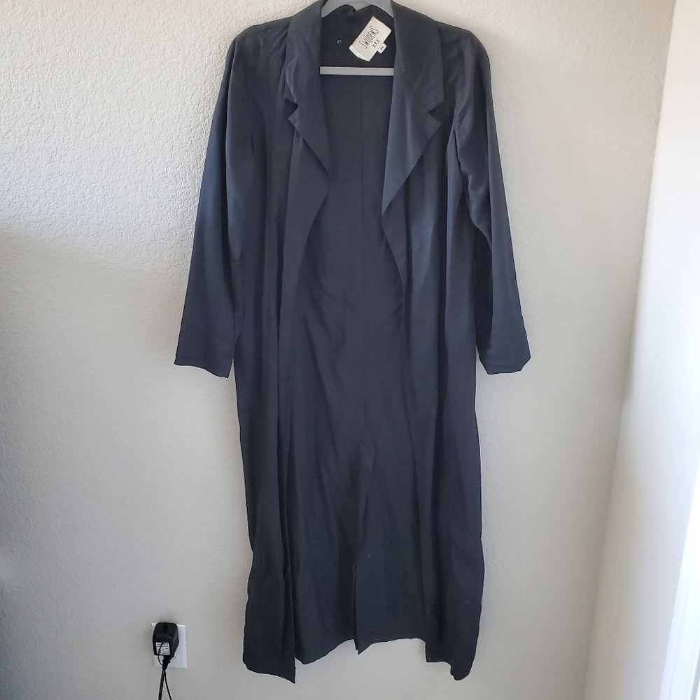 Swildens lyocell lagenlook long open cardigan